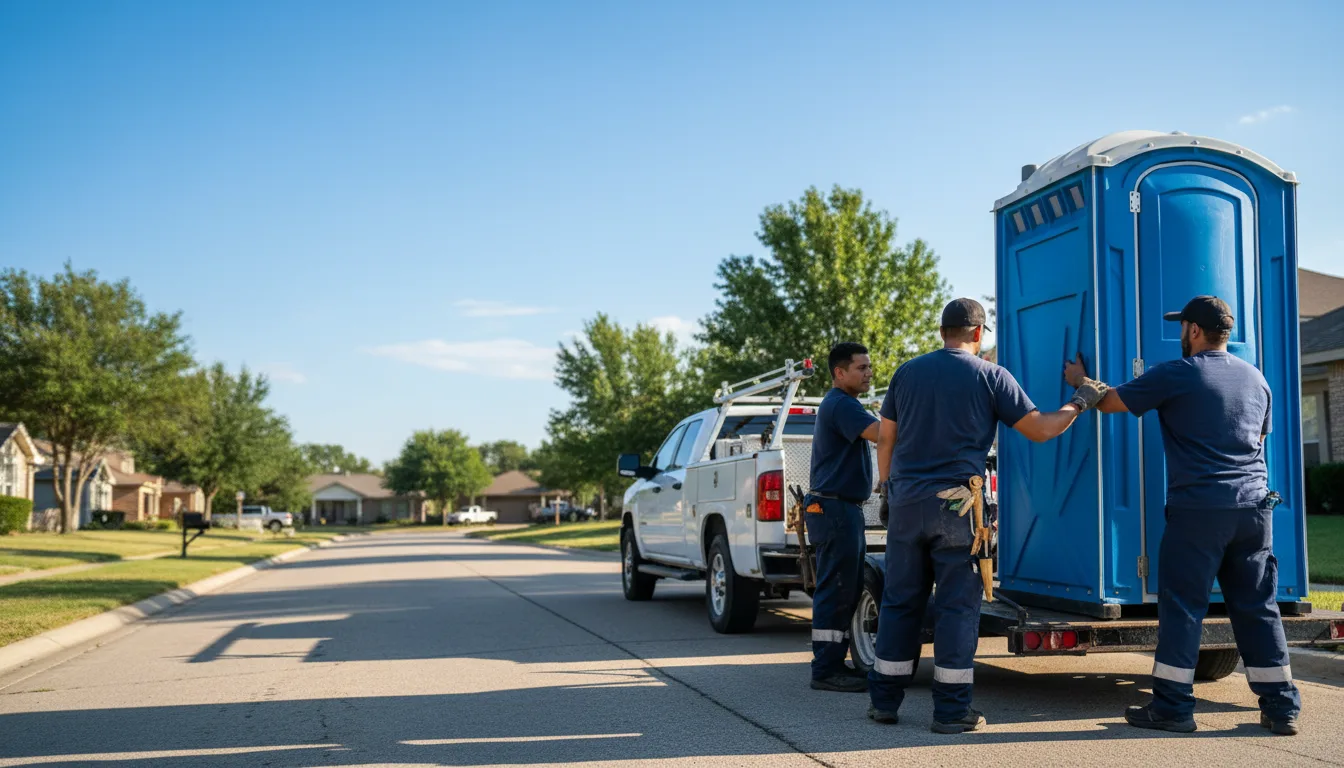 Portable Toilet Rental in Linden, AL near me